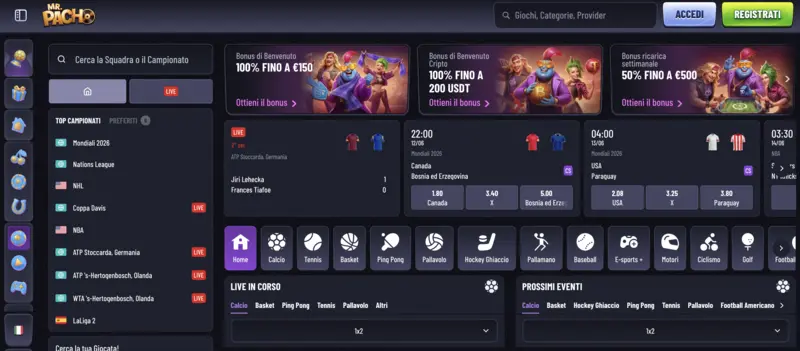 MrPacho casino betting